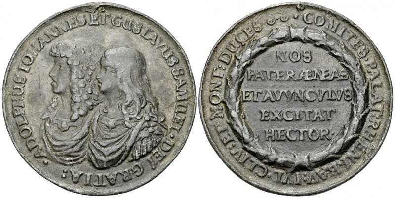 Altdorf, Bleigussmedaille o.J. (1676) 

Deutschland. Altdorf, Universität. Ble...