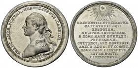 Deutschland, Galvano der Medaille 1796, Schega 

Deutschland, Bayern. Franz Andreas Schega (1711-1787), Stempelschneider und Medailleur. Aus zwei Hä...