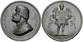 Berlin, Galvano der Medaille 1828, Albrecht Dürer 

Deutschland, Berlin. Aus zwei Hälften zusammengesetzter Blei-Galvano der Medaille 1828 (47 mm, 4...