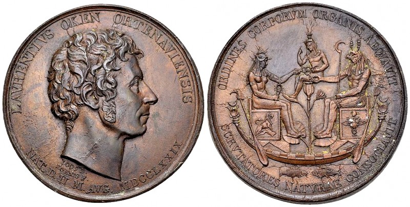 Offenburg, Bronzierter Galvano der Medaille o.J. (1833) 

Ofenburg, Stadt. Aus...