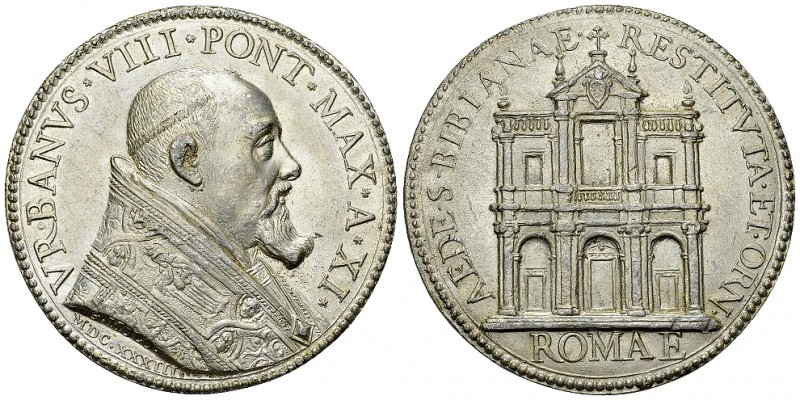 Stato pontificio, Galvanoplastica della medaglia 1634 

Stato pontificio. Urba...