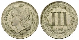 USA NI 3 Cents 1866 

USA. NI 3 Cents 1866 (1.92 g).
KM 95.

Good extremely fine.