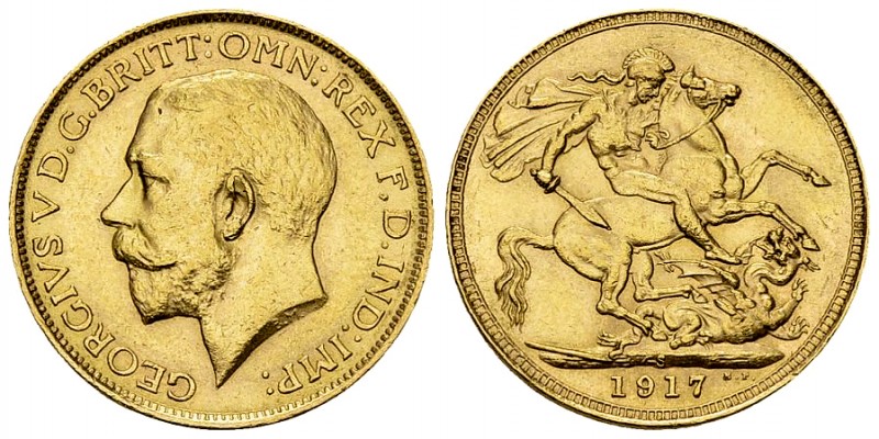 Australia AV Sovereign 1917 S, Sydney 

Australia. George V. AV Sovereign 1917...