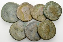 Lot of 7 Roman imperial AE sestertii 

Lot of 7 (seven) Roman imperial AE sestertii.

Fine and better. (7)

Lot sold as is, no returns.