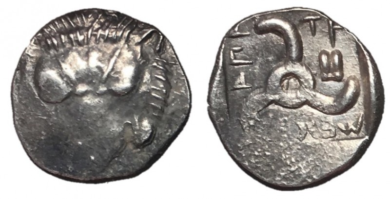 Dynasts of Lycia, Mithrapata, 390 - 370 BC
Silver 1/6th Stater, Uncertain Mint,...