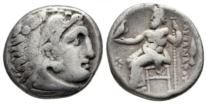 Kings of Macedonia, Philip III 323 - 317 BC

Silver Drachm, Kolophon Mint, 17m...