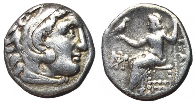 Kings of Macedon, Antigonos I Monophthalmos, 310 - 301 BC

Silver Drachm, Abyd...