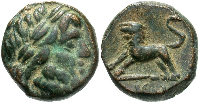 Pisidia, Komana, 1st Century BC
AE13, 3.225 grams
Obverse: Laureate head of Ze...