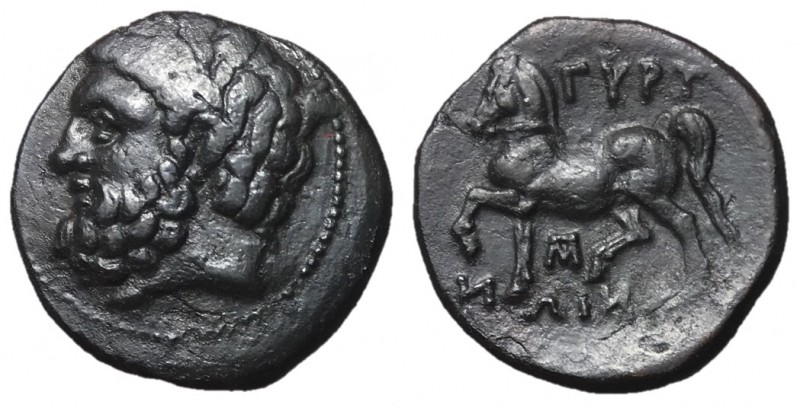 Thessaly, Gyrton, 3rd Century BC

AE Trichalkon, 21mm, 7.00 grams

Obverse: ...