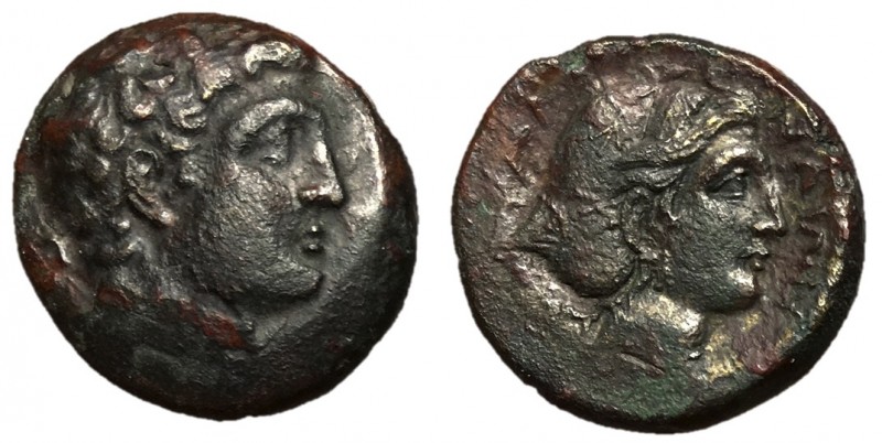 Thessaly, Phalanna, mid 4th Century BC

AE Trichalkon, 20mm, 7.37 grams

Obv...
