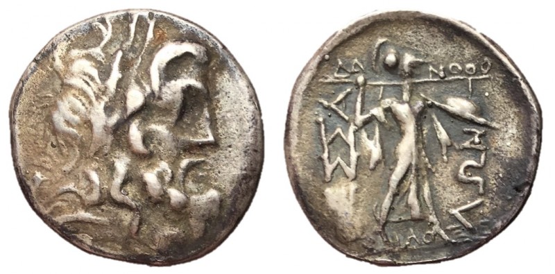 Thessalian League, mid - Late 1st Century BC
Silver Stater, 21mm, 4.95 grams
O...