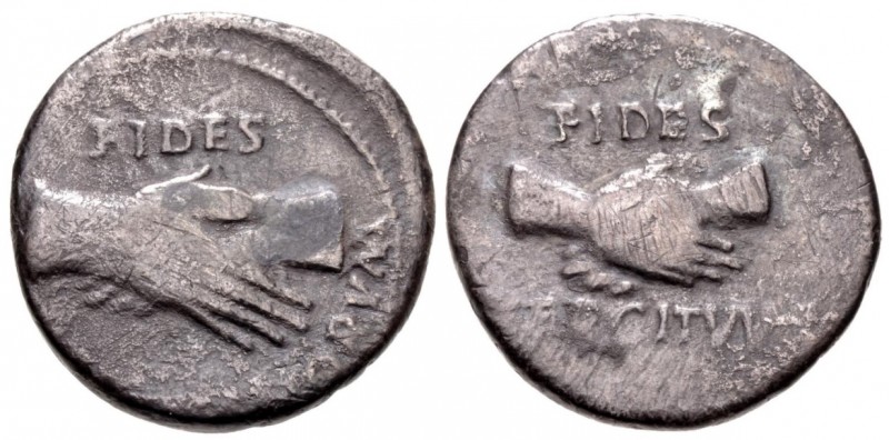 Civil War of 68 - 69 AD
Silver Denarius, Uncertain Military Mint, Perhaps South...