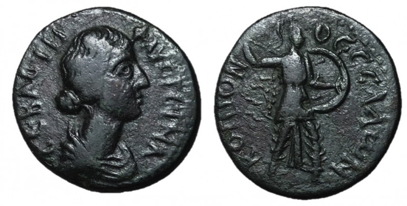 Faustina Jr., 147 - 175 AD
AE Diassarion, Loinon of Thessaly, Larissa Mint, 20m...
