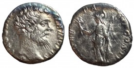 Clodius Albinus, as Caesar, 193 - 205 AD, Silver Denarius, Minerva