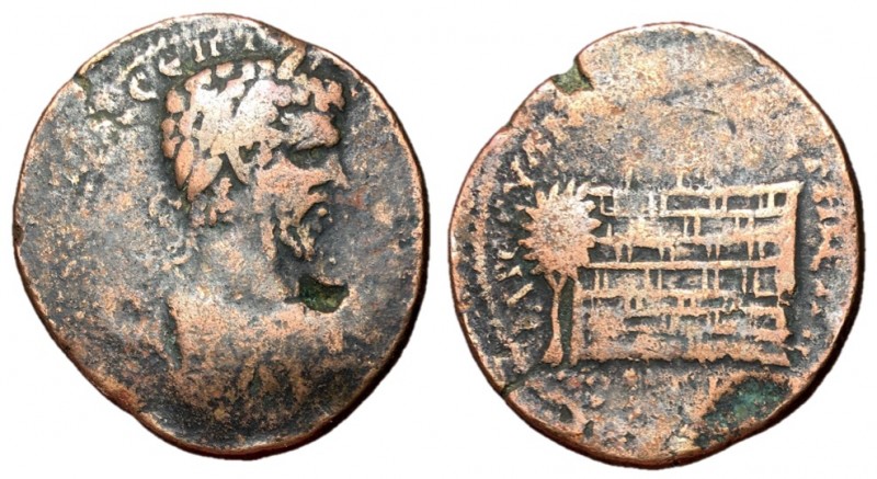 Septimius Severus, 193 - 211 AD
AE31, Pontus, Amasia Mint, 12.87 grams
Obverse...
