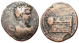 Septimius Severus, 193 - 211 AD, AE31, Amasia Mint, Rare Altar of Zeus