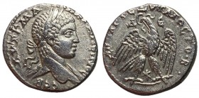 Elagabalus, 218 - 222 AD, Silver Tetradrachm, Antioch Mint, Eagle
