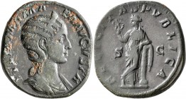 Julia Mamaea, 228 AD, Sestertius, Felicitas