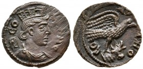 Valerian I & Gallienus, 253 - 268 AD, AE22 of Troas, Superb EF