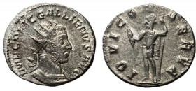 Gallienus, 253 - 268 AD, Silver Antoninianus of Rome, Jupiter
