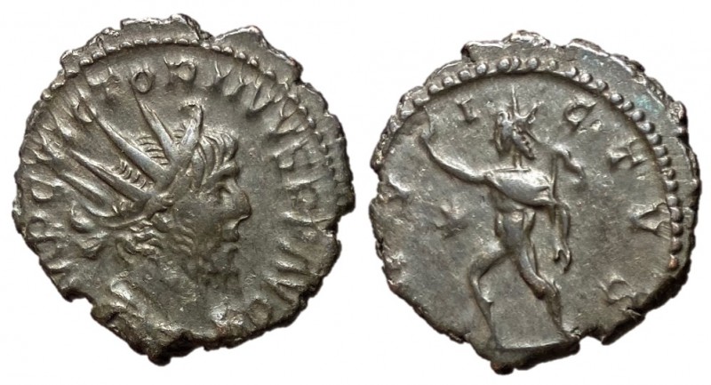 Victorinus, 269 - 270 AD
AE Antoninianus, Colonia Agrippenensis Mint, 19mm, 3.1...