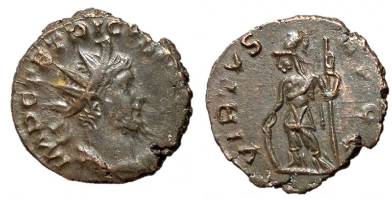 Tetricus I, 270 - 273 AD
AE Antoninianus, Colonia Agrippinensis or Treveri Mint...