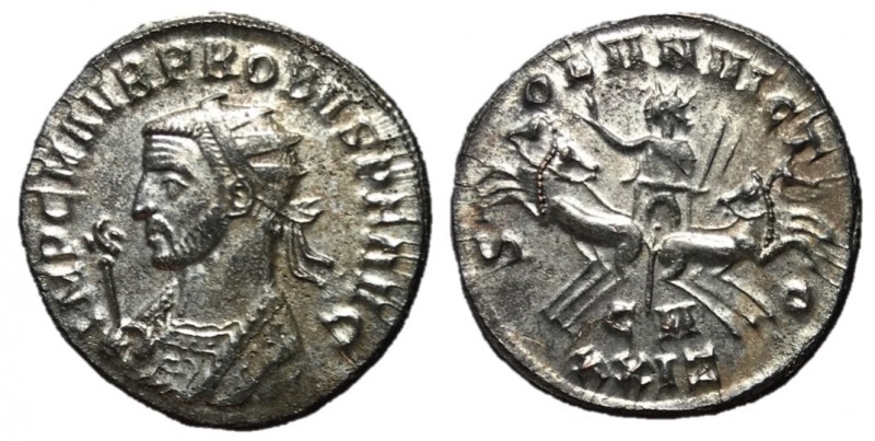 Probus, 276 - 282 AD
AE Antoninianus, Cyzicus Mint, 23mm, 3.91 grams
Obverse: ...