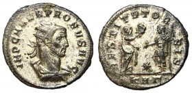 Probus, 276 - 282 AD, Antoninianus of Serdica Restoration of the World, Unpublished