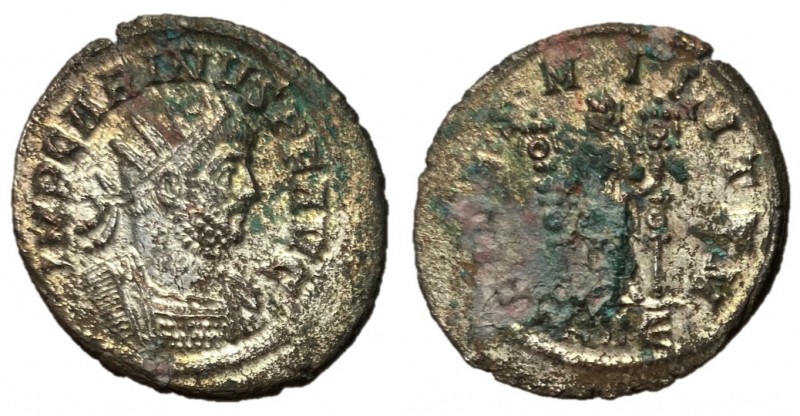 Carinus, 283 - 285 AD
AE Antoninianus, Rome Mint, 23mm, 4.09 grams
Obverse: IM...