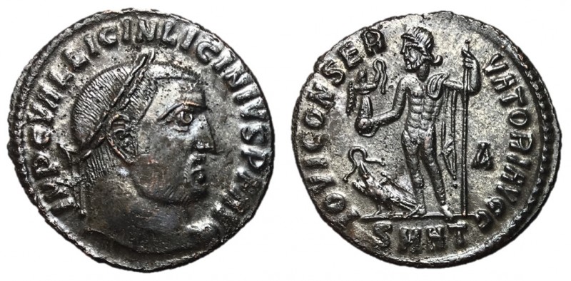Licinius I, 308 - 324 AD
AE Follis, Heraclea Mint, 24mm, 3.331 grams
Obverse: ...