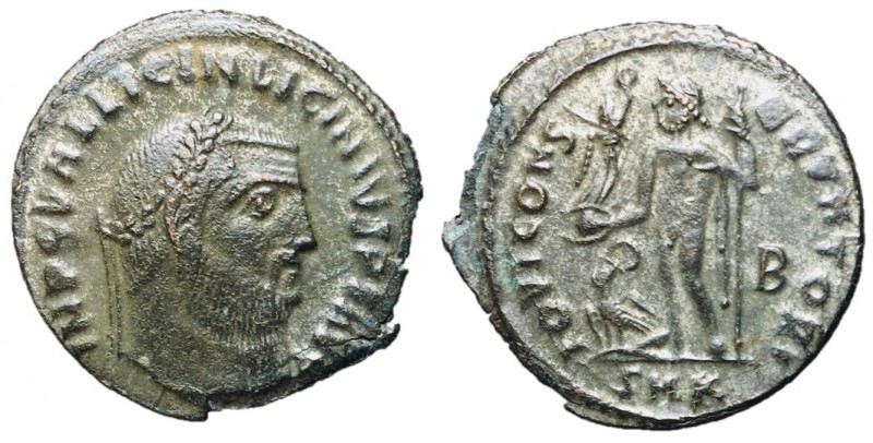 Licinius I, 308 - 324 AD
AE Follis, Cyzicus Mint, 23mm, 3.18 grams
Obverse: IM...