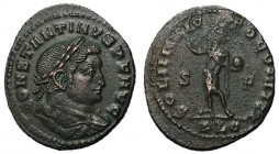 Constantine I, 307 - 337 AD, Follis of Lugdunum, Sol