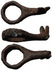 Roman Iron Lever Lock Key, 1st - 4th Century AD