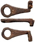 Roman Iron Lifter Key, 1st - 4th Century AD