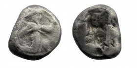 Achaemenid Kingdom. Darios I to Xerxes II. Ca. 485-420 B.C. AR siglos
5,40 gr. 13 mm