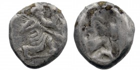 Achaemenid Kings of Persia, c. 450-375 BC. AR Siglos
5,52 gr. 15 mm
