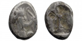 Achaemenid Kings of Persia, c. 450-375 BC. AR Siglos
5,31 gr. 13 mm