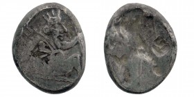 Achaemenid Kings of Persia, c. 450-375 BC. AR Siglos
5,36 gr. 14 mm