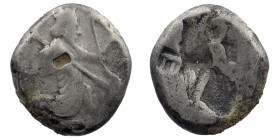 Achaemenid Kings of Persia, c. 450-375 BC. AR Siglos
5,51 gr. 15 mm