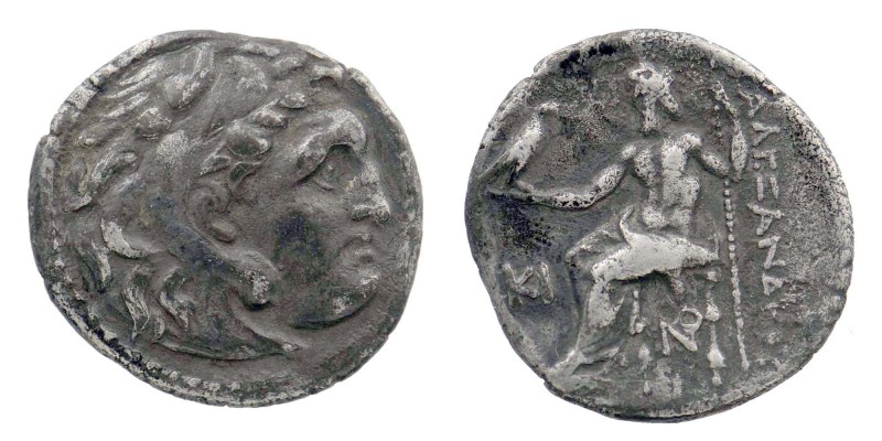 MACEDONIAN KINGDOM. Alexander III the Great (336-323 BC). AR drachm
3,96 gr. 18 ...