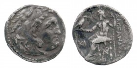 MACEDONIAN KINGDOM. Alexander III the Great (336-323 BC). AR drachm
3,96 gr. 18 mm
