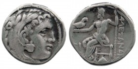 KINGS of MACEDON. Alexander III 'the Great'. 336-323 BC. AR Drachm
4,27 gr. 17 mm