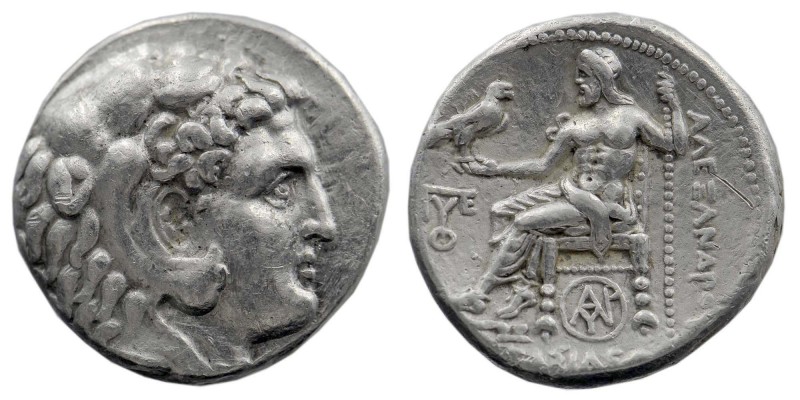 Kingdom of Macedon, Alexander III 'the Great' AR Tetradrachm. Arados, circa 324-...