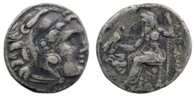 Kings of Macedon. Alexander 'the Great' (336-323 BC). AR Drachm 
Lampsacos.
4,12 gr. 17 mm