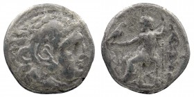 Kingdom of Macedon. Alexander III 'the Great' AR Drachm. circa 310-301 BC
3,98 gr. 18 mm