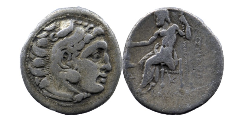 Kingdom of Macedon, Alexander III 'the Great' AR Drachm. 319-310 BC
Herakles rig...
