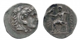 MACEDONIAN KINGDOM. Alexander III the Great (336-323 BC). AR drachm
4,02 gr. 18 mm