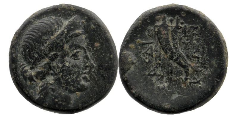 PHRYGIA. Laodikeia. Ae (Circa 158-138 BC).
Obv: Head of Aphrodite right, wearing...