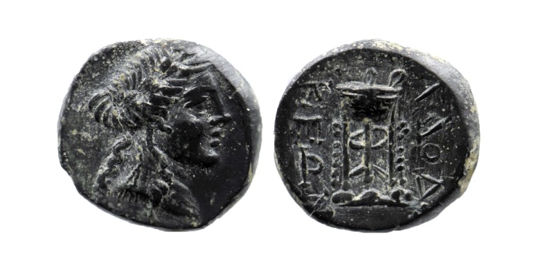 PHRYGIA. Laodicea. Ae (Circa 133-80 BC).
Obv: Laureate head of Apollo right.
R...