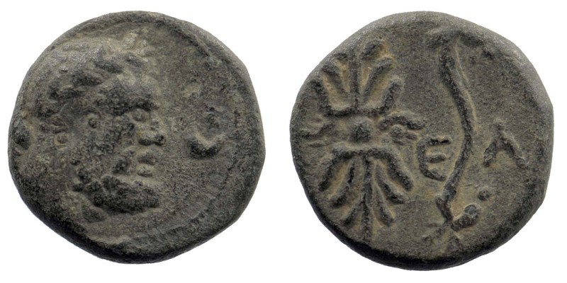 PISIDIA. Selge. Ae (2nd-1st centuries BC).
Obv: Head of Herakles right, with clu...